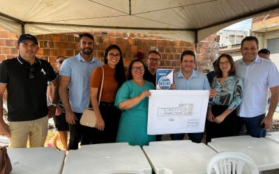 Construção da Sede do Instituto de Previdência de Feira Nova.